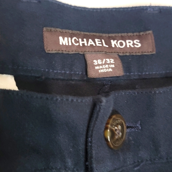 Men's  Michael Kors Slim Fit Trousers Size 34X32. #453 - Picture 3 of 9
